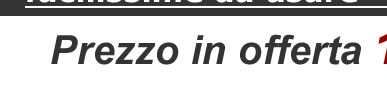 Anno nuovo, nuova offerta